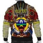 custom-text-the-land-owns-us-mens-bomber-jacket