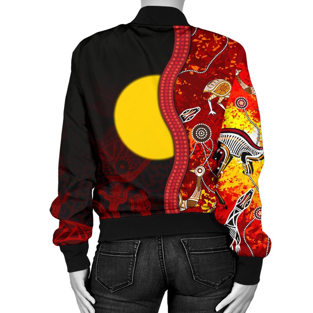 aboriginal-womens-bomber-jacket-red-indigenous-flag