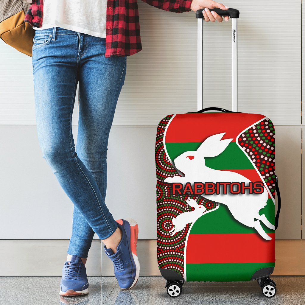 rabbitohs-luggage-covers