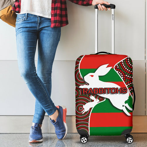 rabbitohs-luggage-covers
