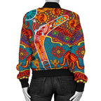 aboriginal-personalised-womens-bomber-jacket-indigenous-boomerang