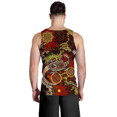 aboriginal-mens-tank-top-kangaroo-and-lizard-dot-painting-art