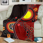 aboriginal-premium-blanket-australia-flag-dot-painting-art