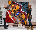 1saustralia-premium-quilt-australia-aboriginal-dots-with-turtle-and-naidoc-flags