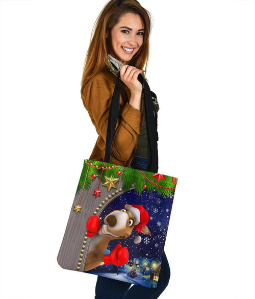 christmas-tote-bags-funny-kangaroo-christmas