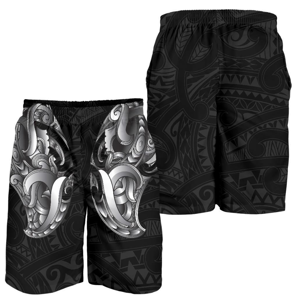 maori-ta-moko-men-shorts-new-zealand-white