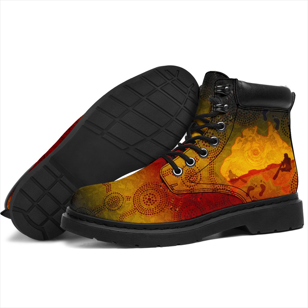 aboriginal-all-season-boots-australian-map-with-indigenous-color