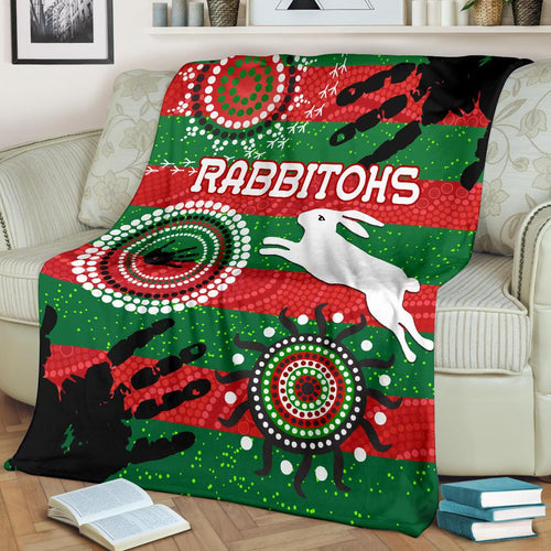south-sydney-rabbitohs-indigenous-premium-blanket-country-style-no-1