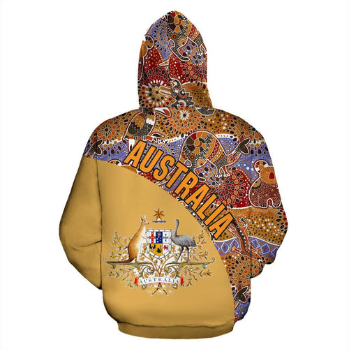 aboriginal-hoodie-australian-coat-of-arms-kangaroo-koala-all-over-print