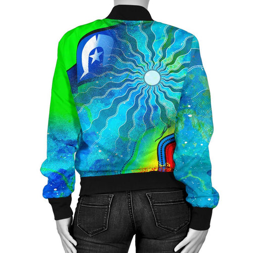 womens-bomber-jacket-torres-strait-islanders-flag-with-aboriginal-patterns-jacket