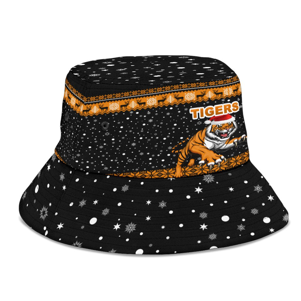 wests-christmas-bucket-hat-tigers-unique-vibes-black