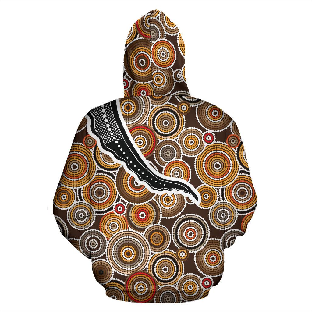 aboriginal-hoodie-crocodile-patterns-circle-dot-painting