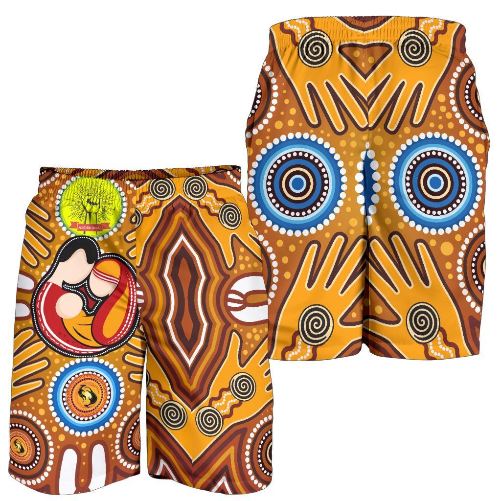 shorts-mens-aboriginal-family-with-dot-painting-art-1