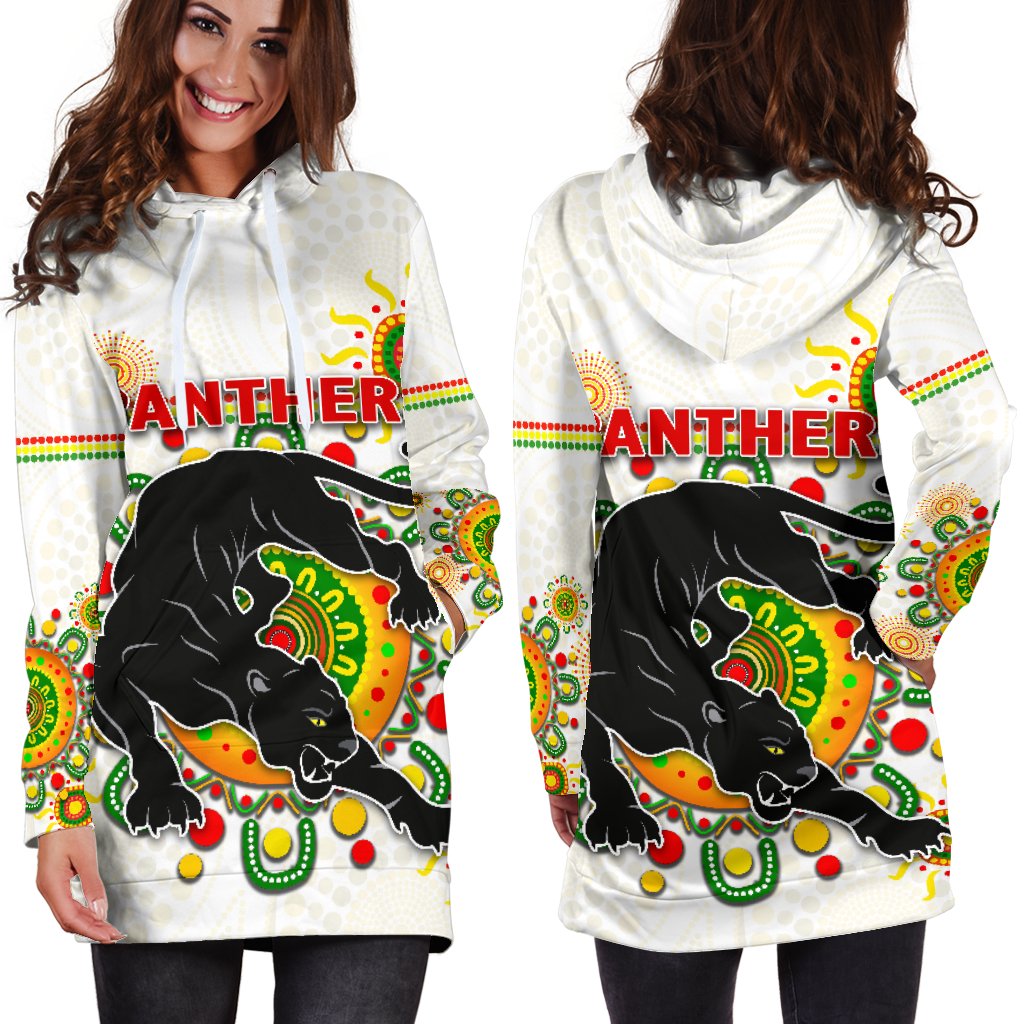 penrith-womens-hoodie-dress-indigenous-panthers-white