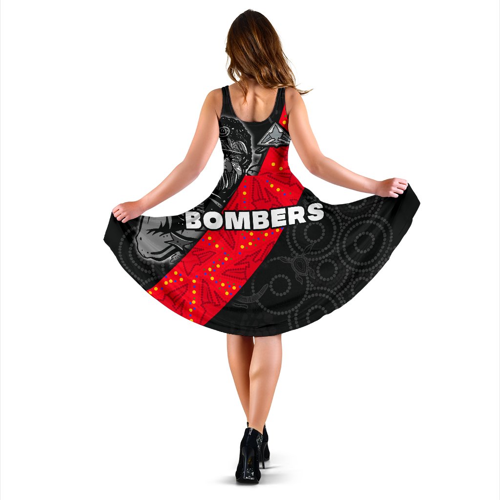 Bombers Naidoc Week Women's Dress Essendon Ingenious Spesial Version - Vibe Hoodie