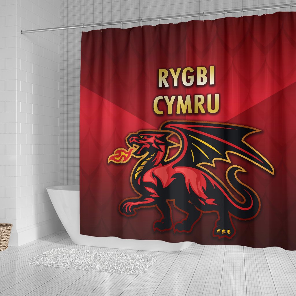 wales-rugby-shower-curtain-simple-style-1
