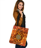 aboriginal-tote-bags-baby-kangaroo-and-dot-painting-patterns