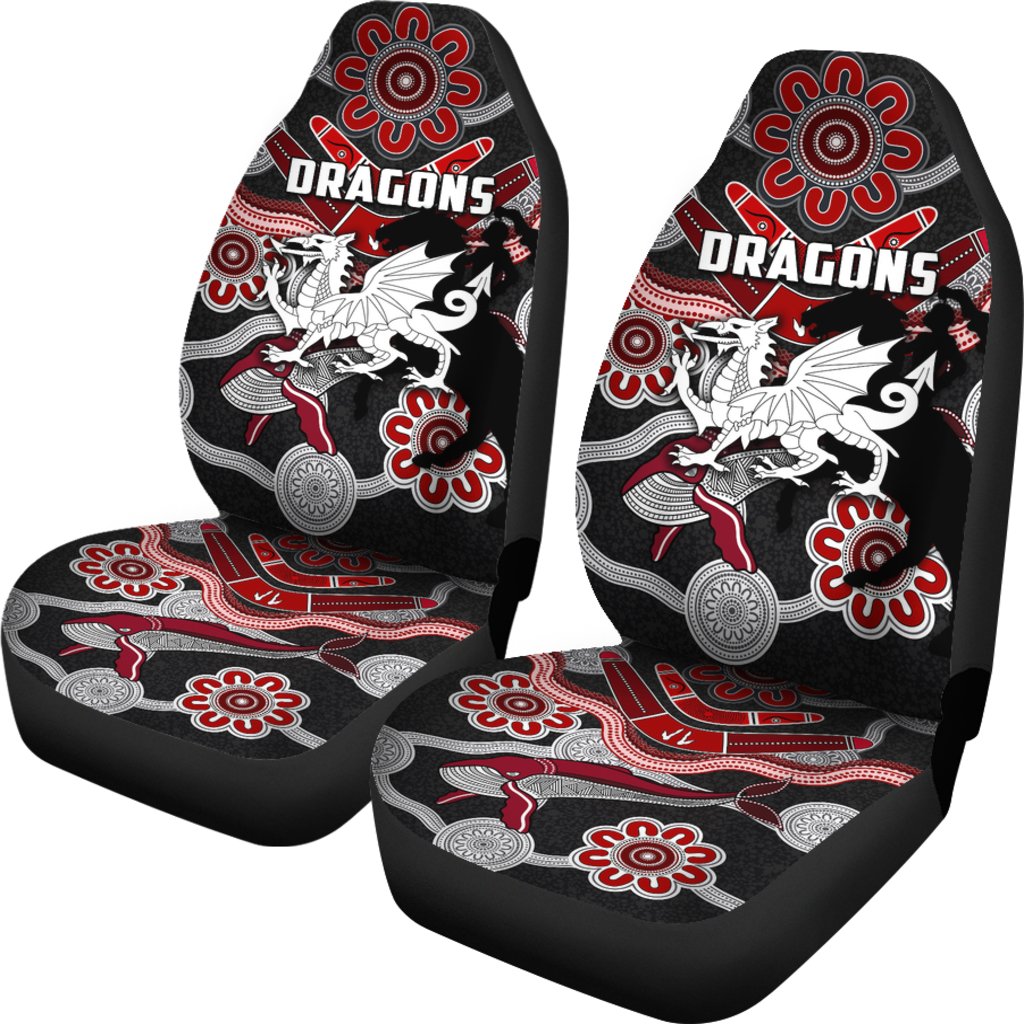dragons-car-seat-covers-st-george-indigenous-black