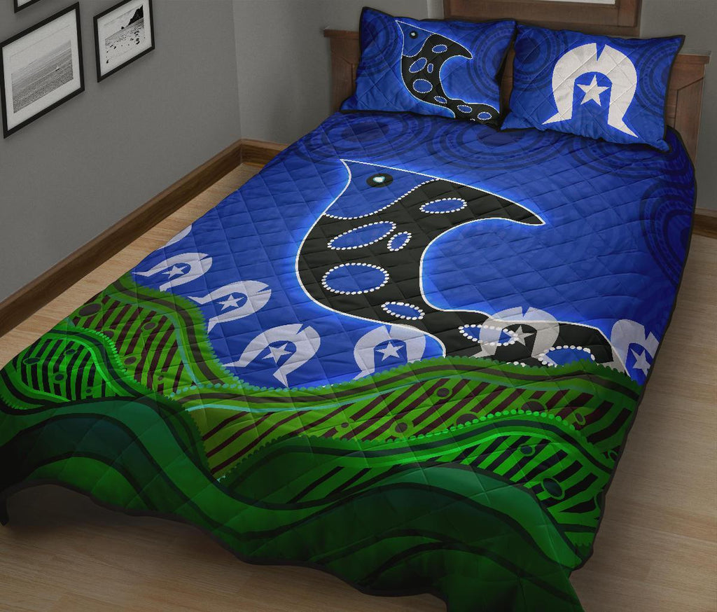 quilt-bed-set-torres-strait-dot-patterns