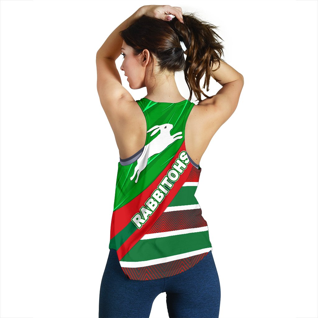South Sydney Rabbitohs Women Racerback Tank Victorian Vibes - Vibe Hoodie
