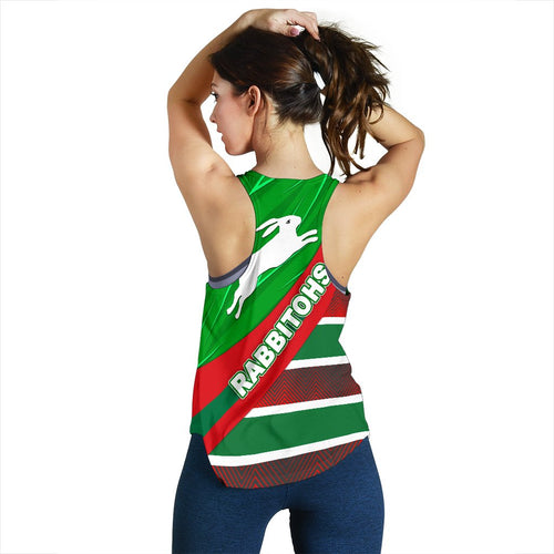 South Sydney Rabbitohs Women Racerback Tank Victorian Vibes - Vibe Hoodie