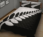 new-zealand-flag-silver-fern-black-and-white-quilt-bedding-sets