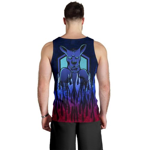 men-tank-top-kangaroo-mens-symbol-tank-dark-flame
