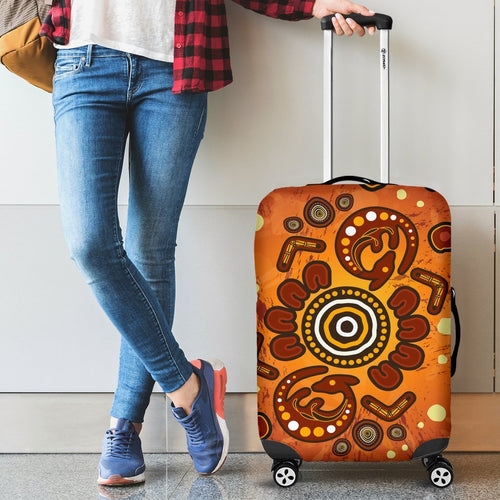 aboriginal-luggage-covers-baby-kangaroo-and-dot-painting-patterns