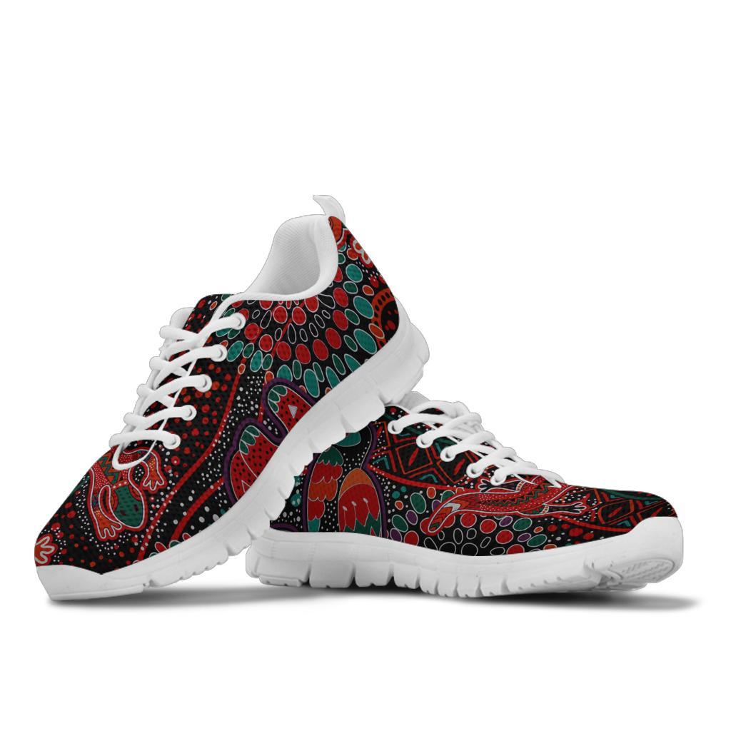 sneakers-aboriginal-animal-dot-acrylic-paint