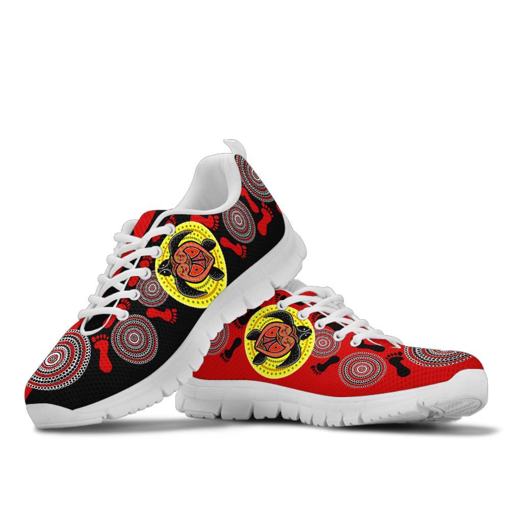 aboriginal-sneakers-turtle-footprint-circle-dot-painting-ver-02
