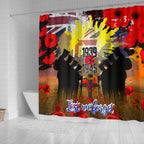shower-curtain-anzac-day-2021-world-war-ii-commemoration-1939-1945
