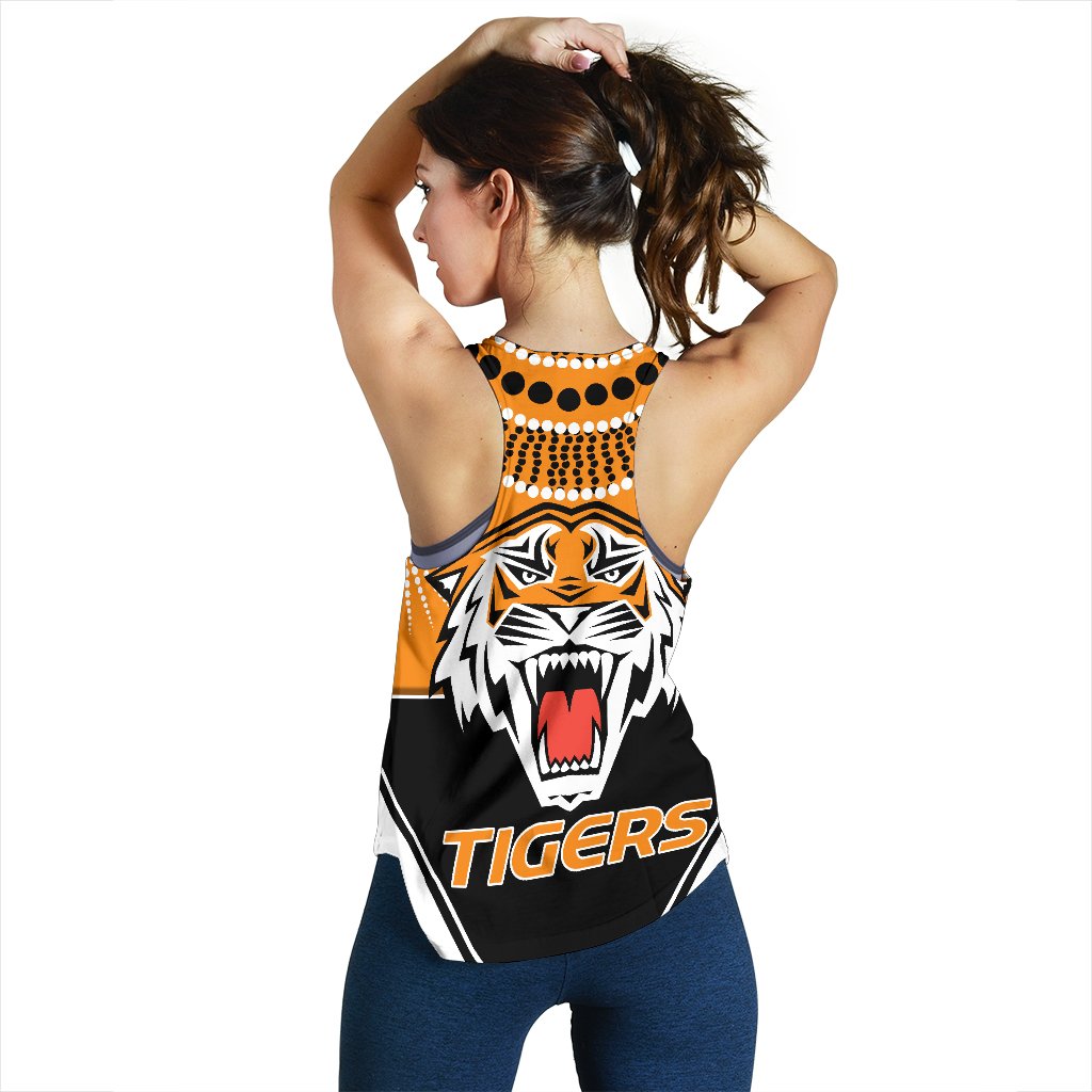 Tigers Women's Racerback Tank Wests Indigenous Newest - Vibe Hoodie