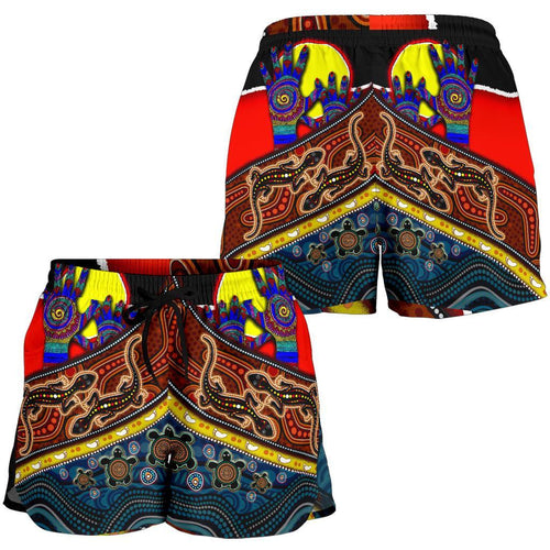 All Over Print Women's Shorts - Australians Together - Vibe Hoodie
