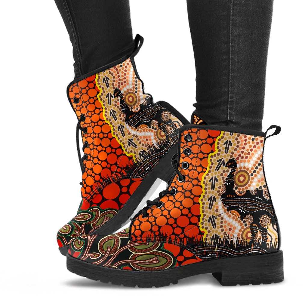 leather-boots-australian-aboriginal-sun-and-emu