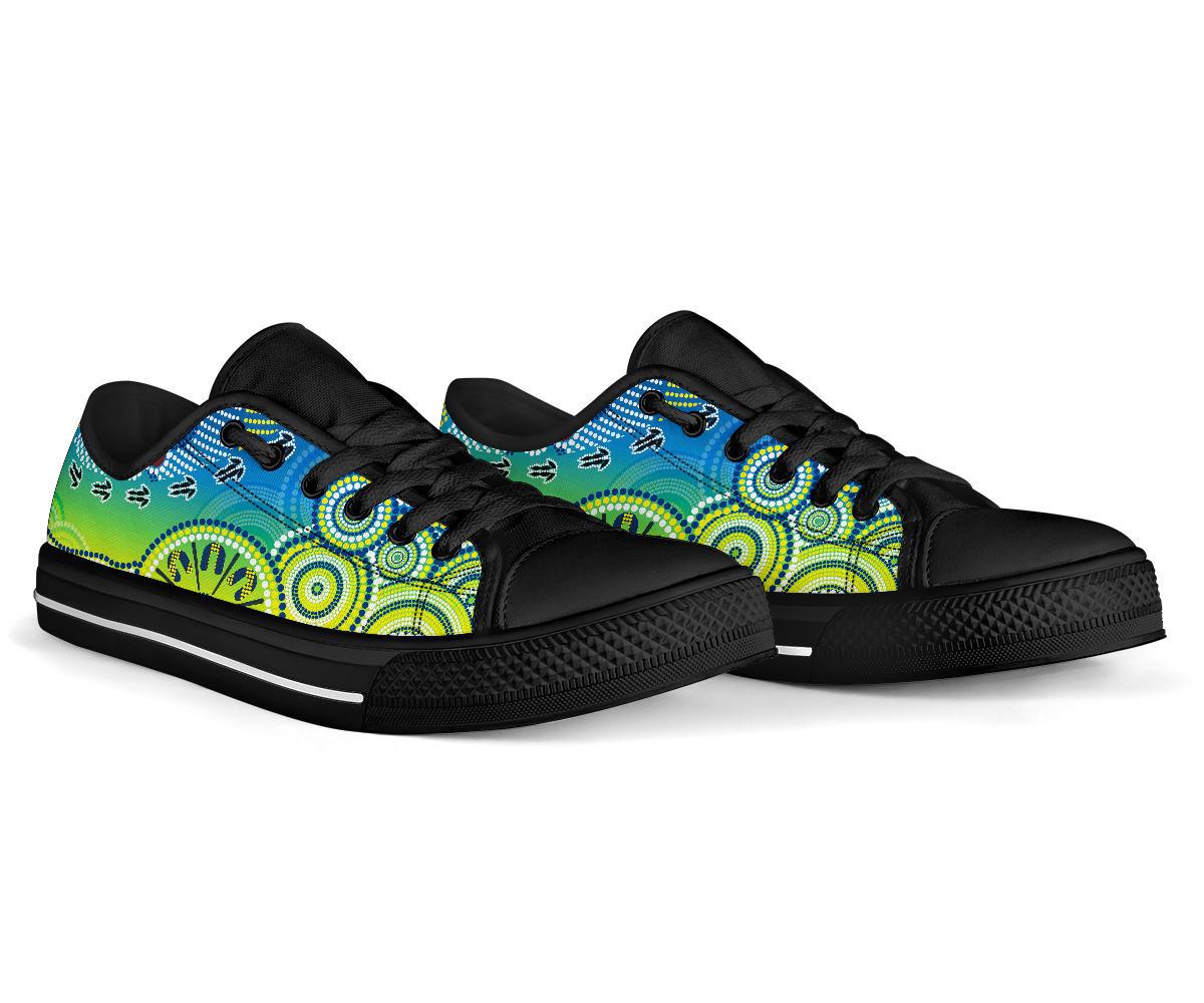 aboriginal-low-top-shoes-dot-painting-indigenous-circle-patterns