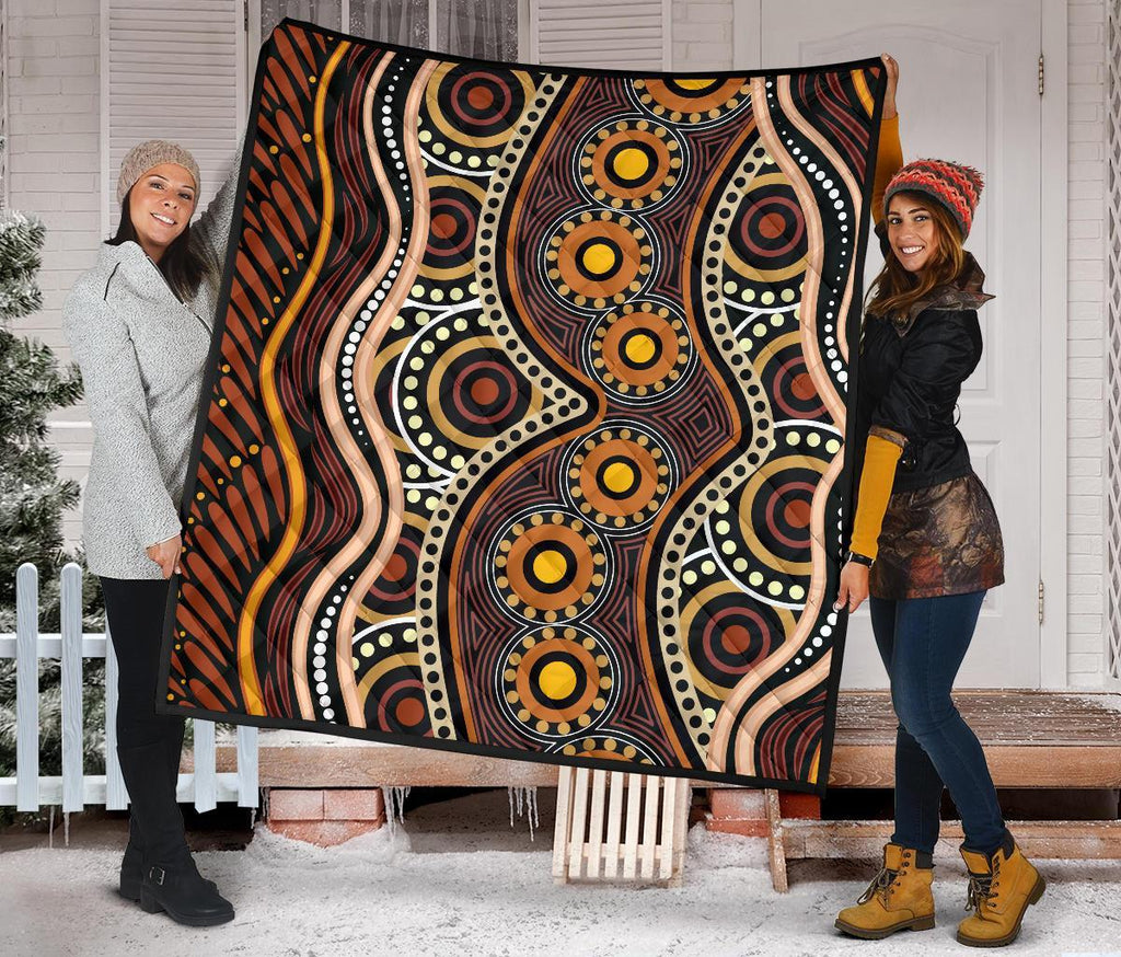 aboriginal-premium-blanket-indegenous-dot-painting-art-2
