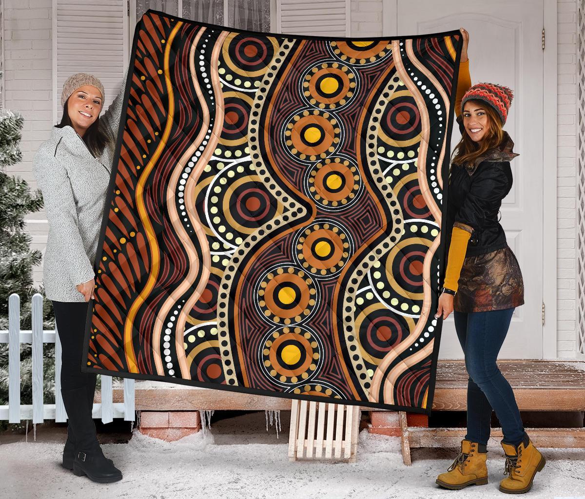 aboriginal-premium-blanket-indegenous-dot-painting-art-2