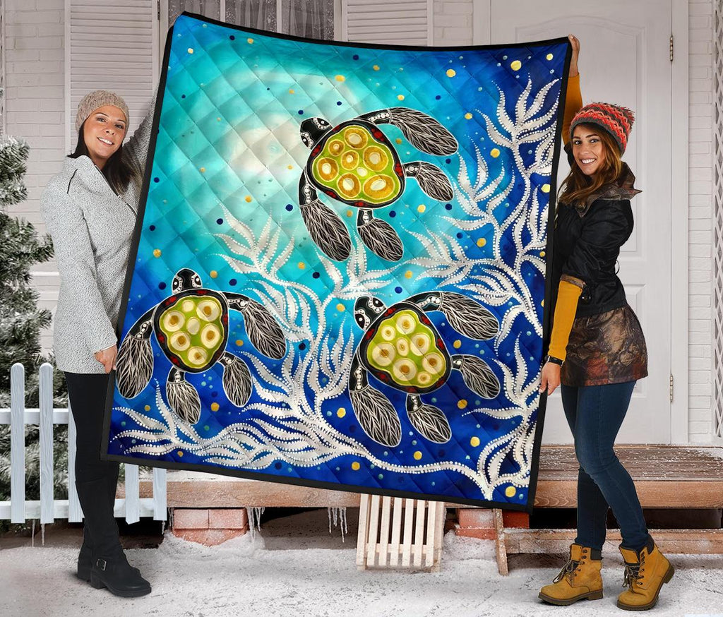 premium-quilt-aboriginal-turtle-art-quilt-set-towards-the-light