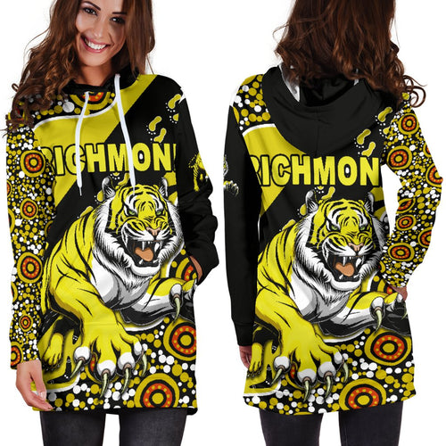richmond-women-hoodie-dress-indigenous-tigers
