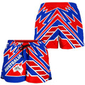 Shorts Women - Australia Flag Color And Coat Of Arm - Vibe Hoodie