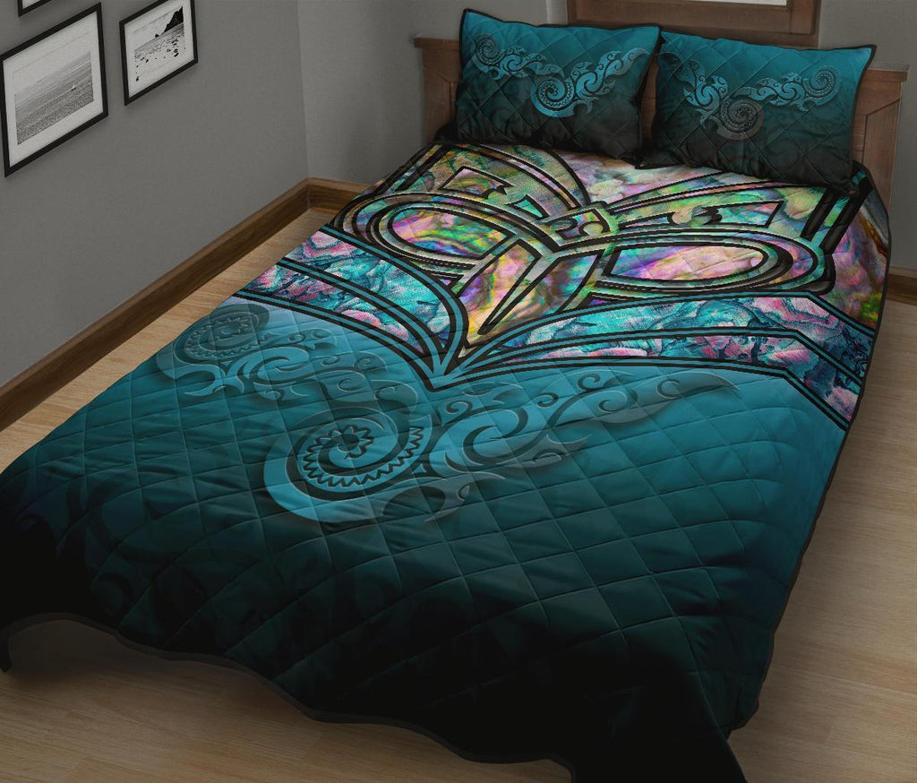 new-zealand-warriors-quilt-bed-set-maori-warriors-paua-shell-quilt-and-pillow-cover