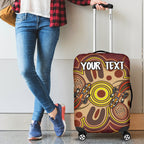 custom-aboriginal-luggage-covers-indigenous-lizard-dot-painting-art