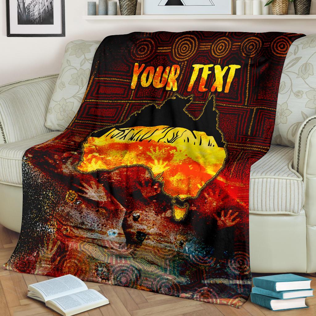 aboriginal-personalised-premium-blanket-anangu-custodians