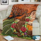 aboriginal-premium-blanket-kangaroo-with-indigenous-tree