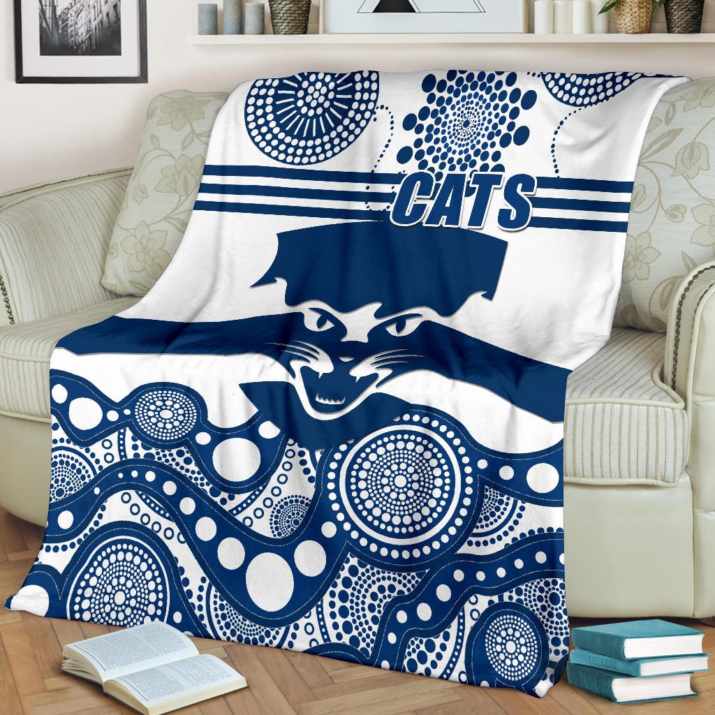 cats-premium-blanket-geelong-indigenous