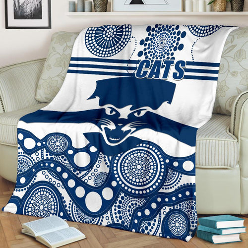 cats-premium-blanket-geelong-indigenous