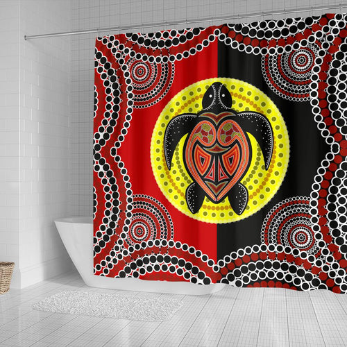 shower-curtain-aboriginal-dot-painting-shower-curtain-turtle