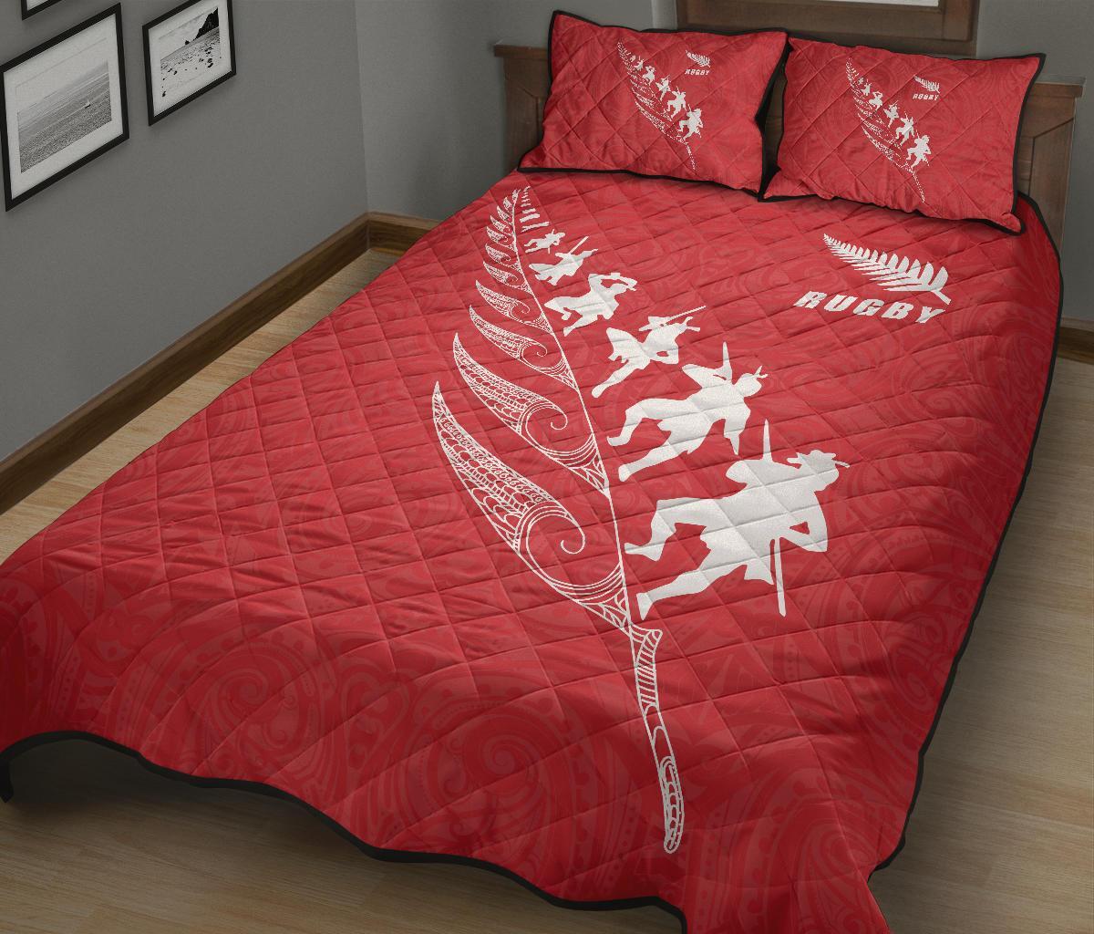 quilt-bed-set-nz-rugby-haka-red