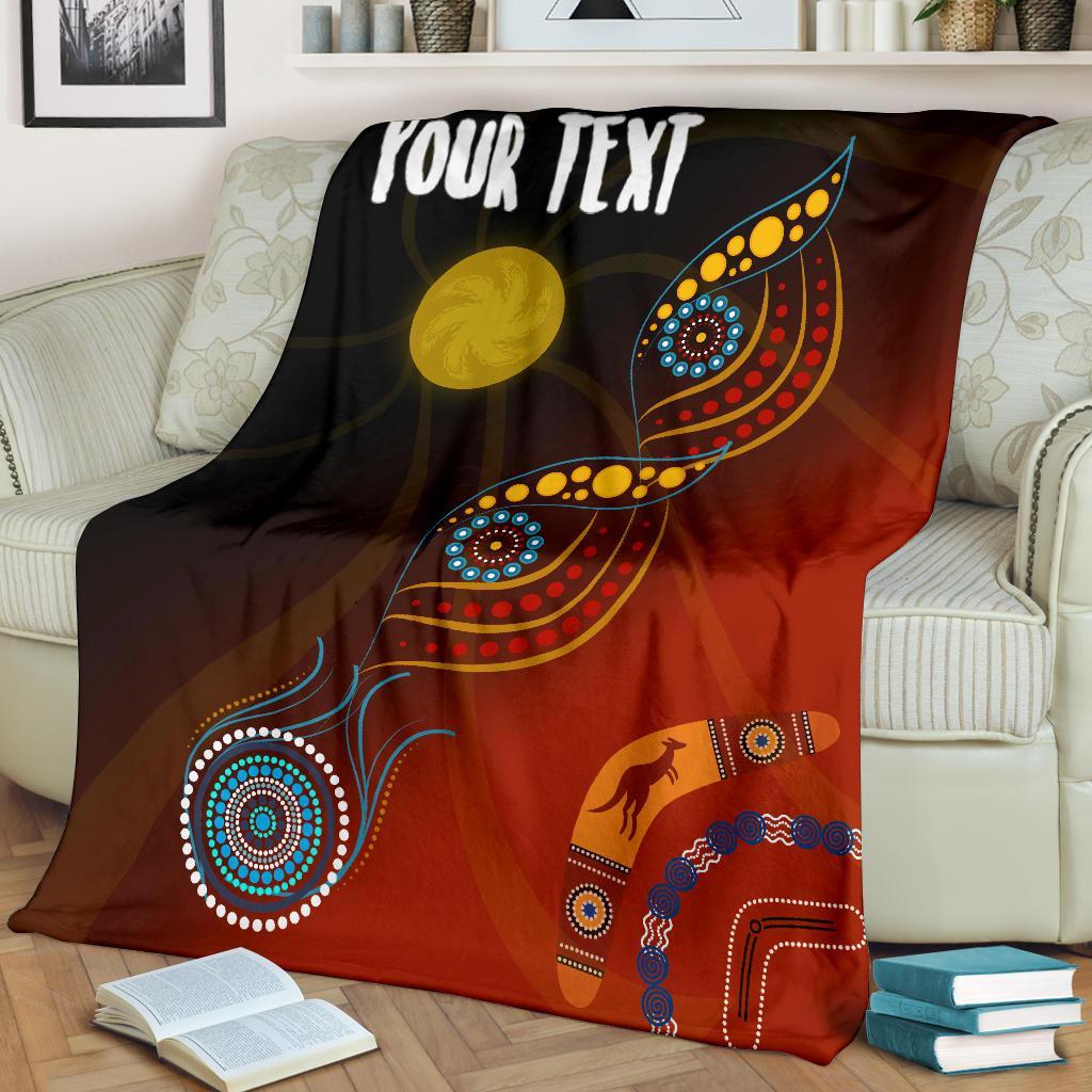personalised-premium-blanket-flowers-on-the