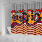 shower-curtain-aboriginal-patterns-shower-curtain-turtle